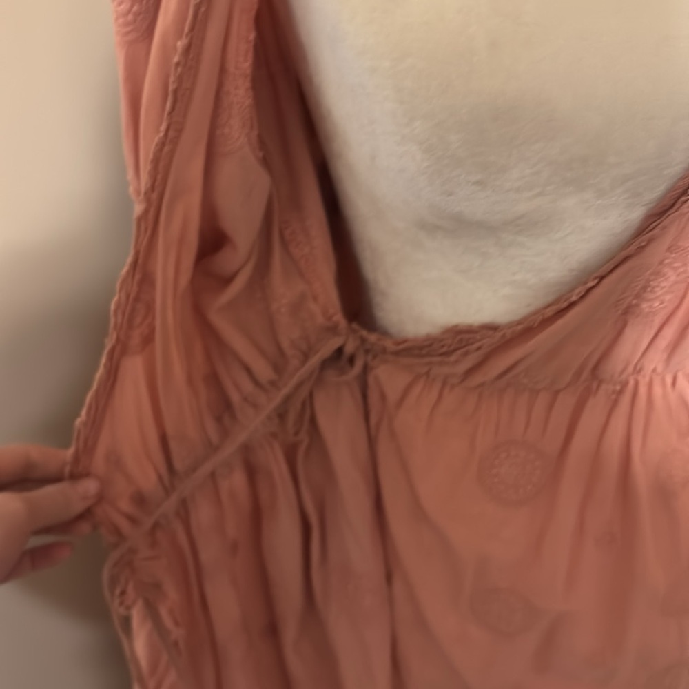 Free People Pink Long Sleeve Dress - Picture 6 of 7